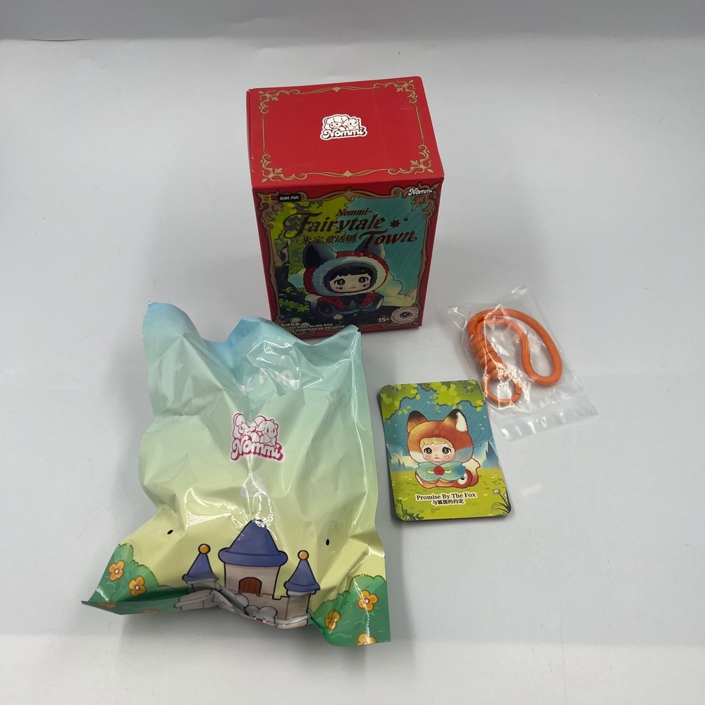 TOP TOY Nommi Fairytale Town Promise By The Fox Plush Pendant Blind Box Confirm